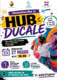 Inaugurazione HUB DUCALE - Progetto Crescere Insieme