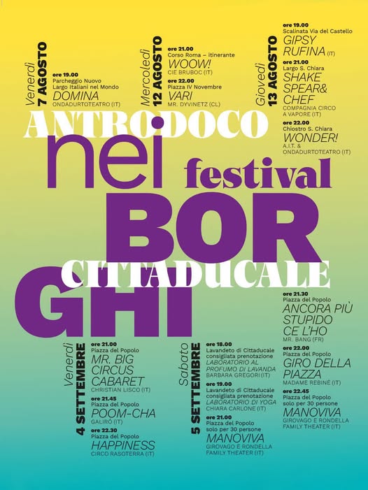 NeiBorghi Festival 2026